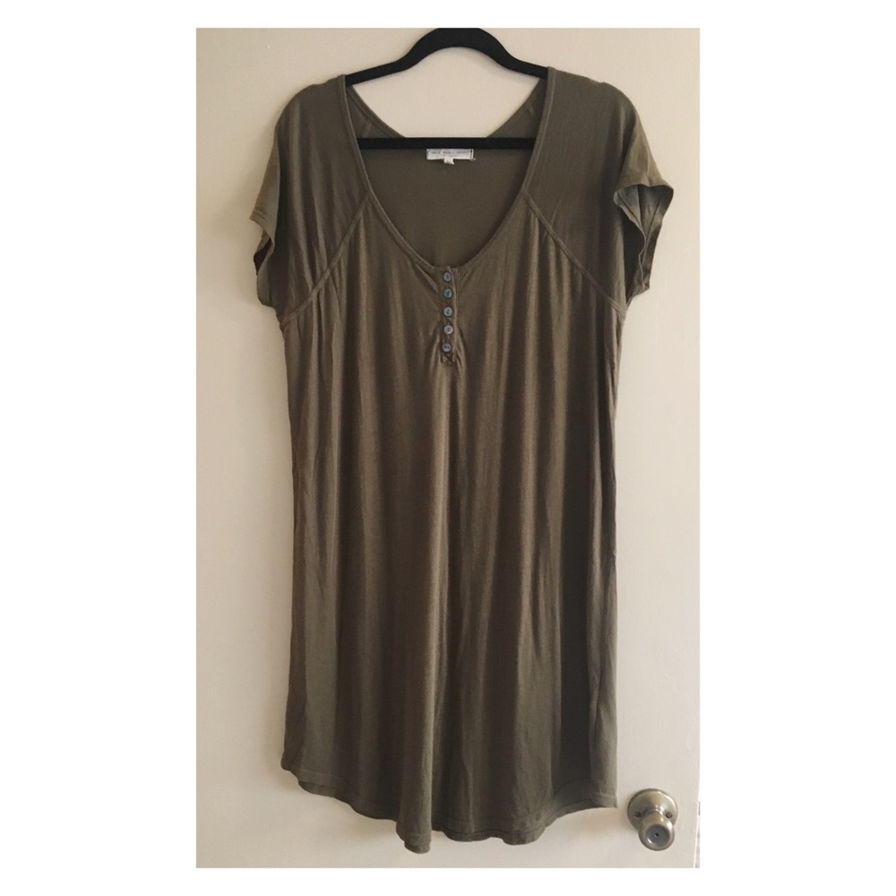 Green T-Shirt Dress
